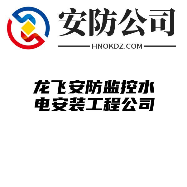 龙飞安防监控水电安装工程公司