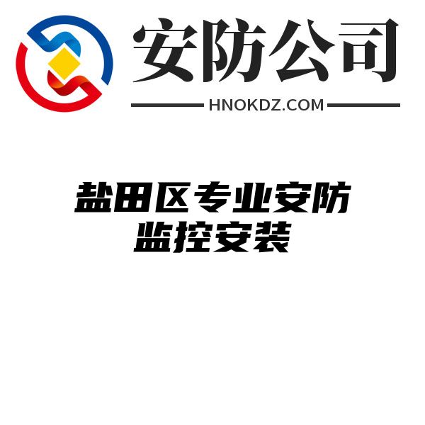 盐田区专业安防监控安装